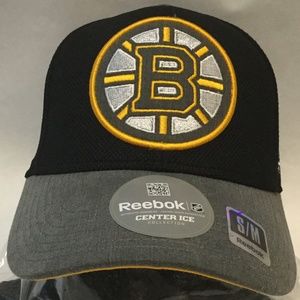 Boston Bruins NHL Center Ice Cap Hat NEW